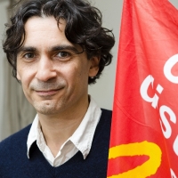 Karl Ghazi, secrétaire de la CGT commerce de Paris